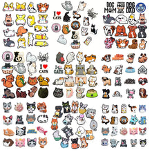 Load image into Gallery viewer, Cute Pet Animal Dog And Cat Shoe Charms Pack for Crocs - Accessory Set for Girls Boys Women Men Ideal Party Favor Gifts
