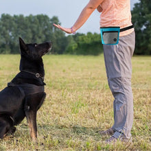 Load image into Gallery viewer, Dog Treat Pouch Magnetic Closure Puppy Training Waist Bag Puppies Goodie Treat Pouch With Waist Belt For Behavior Aids
