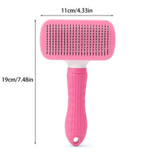 Load image into Gallery viewer, Pet Dog Brush Cat Comb Self Cleaning Pet Hair Remover Brush For Dogs Cats Grooming Tools Pets Dematting Comb Dogs Accessories
