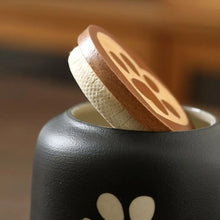 Load image into Gallery viewer, Ceramic Pet Ashes Storage Box Cute Memorials Funeral Urn for Pets Moisture Proof with Lid Memento Burial Holder For Pet Ashes
