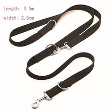 Load image into Gallery viewer, Outdoor Dog Leashes Dog Chain Control Dog Lead Leash Adjustable Training Double Ended 2.5M Police Style Safety Pet Dogs Walking
