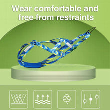 Load image into Gallery viewer, Pulling Harness For Dogs Puppy Harness Adjustable Reflective Dog Harness Outdoor Dog Rope Flexible Dog Training Rope For
