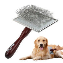 Load image into Gallery viewer, Dogs Grooming Comb cats Shedding Slicker Brush Portable Dog Massage Clean Tangled Brush For Small Medium Large Dogs Cats Pets
