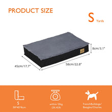 Load image into Gallery viewer, Large Orthopaedic Dog Bed Waterproof Cushion Pet Mattress 2 In 1 Pet Dog Crate Bed with Removable Washable Cover Indoor Outdoor
