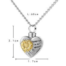 Load image into Gallery viewer, 1PC Pet Dog Paw Charm Memorial Funeral Urn for Ashes Animal Necklace Stainless Steel Pendant Cat Ashes Holder Cremation Keepsake
