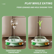 Load image into Gallery viewer, Cat toys tease cats kittens interactive play accessories to prevent food leakage pet toys pet training supplies
