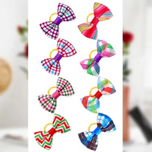 Load image into Gallery viewer, 100pcs Pet Accessories Dog Hair bows Fashion Cute Dog Bows  Rubber Bands Pet Hair Collar Decoration for Dog Accessories
