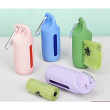 Load image into Gallery viewer, Portable Dog Poop Bag Storage Walking Bag Toilet Bag Garbage Bin Pet Garbage Bag Dispenser Dog Poop Bag Storage Device

