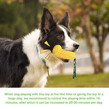 Load image into Gallery viewer, Dog Chew Toys for Aggressive Chewers Indestructible Tough Durable Squeaky Interactive Dog Toys Puppy Teeth Chew Corn Stick Toy
