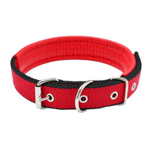 Load image into Gallery viewer, Dog Collars，Nylon，Adjustable Dog Neck Circle，Long-lasting Pet Neck Strap，with Traction Ring，Teddy Keji Pitbull，Pet Supplies

