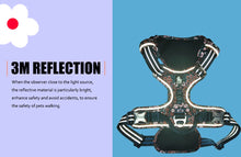 Load image into Gallery viewer, Truelove Pet Dog Harness Floral No Pull Cotton Fabric Breathable and Reflective Soft for Big Medium Small Adjustable VestTLH5655
