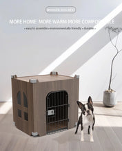 Load image into Gallery viewer, Indoor Modern Wooden Dogs House Pet Cage With Door For Sale
