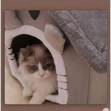 Load image into Gallery viewer, 1pcs Cats and Dogs House House Small Dog Four Seasons General Can Be Dismantled and Washed Dog House Pet Supplies pet bed

