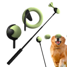 Load image into Gallery viewer, Dog Toys Throwing Pole Pet Throwing Stick Hand Throwing Ball Toys Pet Tennis Launcher Pole Outdoor Training Toys Pet Supplies

