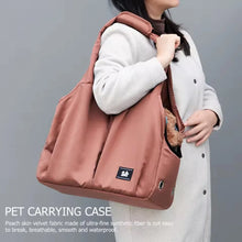 Load image into Gallery viewer, Breathable Cat Carrier Bag Cats Transporter Bag Portable Puppy Shoulder Bags Travel Pet Carrier for Cat Dog Pets Handbag
