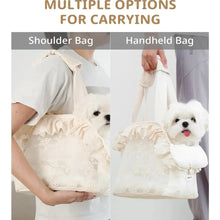 Load image into Gallery viewer, Dog Carrier for Small Dogs Rabbit cat with Large Pockets, Cotton Bag, Dog Carrier Soft Sided, Collapsible Travel Puppy Carrier

