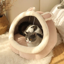 Load image into Gallery viewer, Deep Sleep Cat Bed Cartoon Pet Bed Foldable Removable Washable Pet Sleeping Bed for Small Dog Mat Bag Cave Cats Bed
