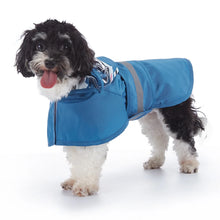 Load image into Gallery viewer, Pet Raincoat Cartoon Pattern Reflective Hoodie Dog Outdoor Waterproof Jacket Coat Harness Puppy Sports Walking Onesie Clothes
