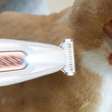 Load image into Gallery viewer, Portable Dog Paw Trimmer with Led Light Rechargeable Cordless Nail Grinder Shaver for Cats dogs Other Pets Nail Grooming Tools
