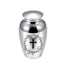 Load image into Gallery viewer, Aluminum Alloy Pet Memorial Urns Small Moisture-Proof Cremation Ashes Urn Removable Lid Cat Funeral Urns for Cats Dogs Hamster
