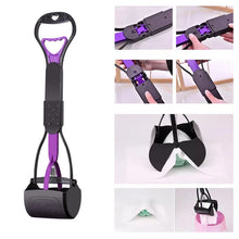 Load image into Gallery viewer, Pet Pooper Scooper Dogs Shit Clip Long Handle Jaw Poop Scoop Outdoor Animal Feces Cleaner Picker Excrement Collector Clean Tools

