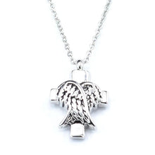 Load image into Gallery viewer, 1PC Pet Dog Paw Charm Memorial Funeral Urn for Ashes Animal Necklace Stainless Steel Pendant Cat Ashes Holder Cremation Keepsake
