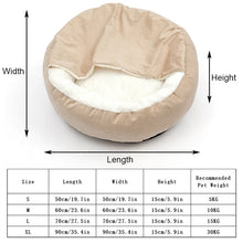 Load image into Gallery viewer, Orthopedic Bed For Dogs Puppy Cat Winter House Warm Mat Cushion Kennel For Indoor Dog Bed Pet Sofa Products Houses And Habitats
