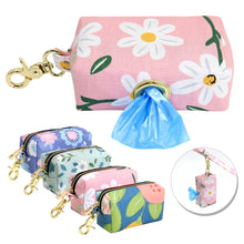 Load image into Gallery viewer, Protable Dog Poop Bag Dispenser Pouch Printed Dogs Poop Waste Bag Holder Pets Supplies Garbage Snack Bags For Outdoor Walking
