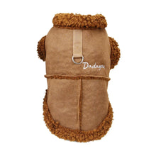 Load image into Gallery viewer, British Style Dog Jacket Lamb Fleece Winter Dog Clothes for Small Dogs Puppy Costume Chihuahua Warm Coat Pet Pug Yorkie Outfits
