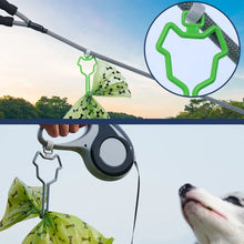 Load image into Gallery viewer, Dog Poop Bag Holder Pet Waste Carrier Clip Hands-Free Dog Leash Dispenser Outdoor Walking Puppy Poop Bags Clip Easy To Carry
