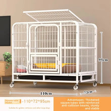 Load image into Gallery viewer, Indoor Dog Cage Large Medium Dog House with Toilet Golden Retriever Samoyed Border Collie Labr Retriever Pet Cage Fence
