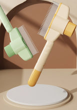 Load image into Gallery viewer, Dog Cat Grooming Brush - One-Click Hair Remover, Deshedding Massage Comb for Pets, Reusable Pet Hair Brush Self-Cleaning
