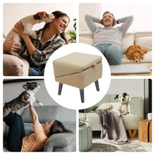 Load image into Gallery viewer, Split Dog Staircase Safety Ramp DualPurpose Folding Wooden Footstool Sofa Steps For Large Medium Small Dogs Cats Puppy Supply
