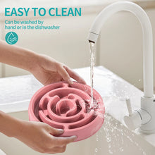 Load image into Gallery viewer, Pet Dog Slow Feeder Bowl Slower Food Feeding Dishes Fun Non Slip Anti-Gulping Eco Dog Bowl for Large Medium Small Dogs Puppy
