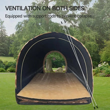 Load image into Gallery viewer, Outdoor Stray Cat and Dog House, Weatherproof and Cold-Resistant Winter Warmth Pet Cave (Camouflage, 18.9 x 16.5 x 14.1 inches)
