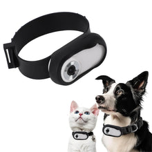 Load image into Gallery viewer, Pet Collar Camera for Videos and Photos HD 1080P 170° Wide Angle USB Rechargeable Adjustable Pet Camera Collar for Dogs Cats
