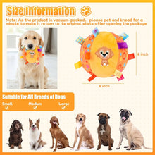 Load image into Gallery viewer, Dog Interactive Sound-Making Ball Toys With Labels, Soft-Filled Puppy Toys, Built-In Bells, Dog Chewing Toys
