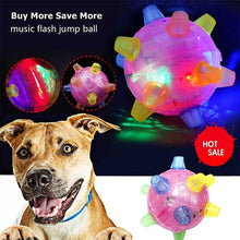 Load image into Gallery viewer, Interactive Dog Ball Toy, Automatic Jumping, Dancing Balls, RGB Light, Music for Small Dogs, Battery Powered
