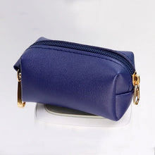 Load image into Gallery viewer, Pet poop bag dispenser dog garbage bag bag PU leather outdoor portable dog walking poop collection box
