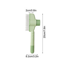 Load image into Gallery viewer, Dog Grooming Comb Cat /Dog Hair Remover Brush Long Hair Pet Self Cleaning Row Pet Removes Hairs Cleaning Bath Brush Dog Supplies

