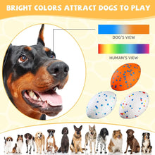 Load image into Gallery viewer, Dog Ball for Aggressive Chewers Tough Large Indestructible Dog Footballs Outdoor Floating Fetch Game Pets Toys
