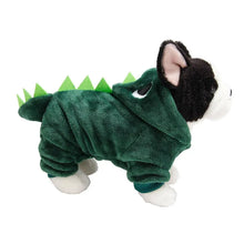 Load image into Gallery viewer, Dinosaur Cat And Dog Hoodies Pet Clothes Funny Costume for Christmas Soft and Warm Pet Clothes Funny Costume for Dog Cat
