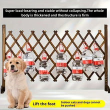 Load image into Gallery viewer, Retractable Wooden Pet Gate for Dogs Cats - Easy Install Indoor Safety Barrier for Home, Bedroom, Doorway &amp; Stairs
