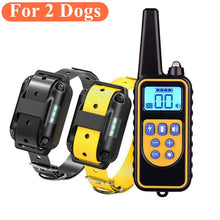 Load image into Gallery viewer, 800m Digital Dog Training Collar Waterproof Rechargeable Remote Control Pet with LCD Display for All Size Shock Vibration Sound
