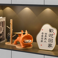Load image into Gallery viewer, Home Decoration Handsome Bulldog Statue Dog Statue Tray Series Multi Functional Storage Home Decor
