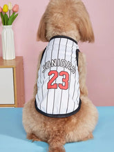 Load image into Gallery viewer, Pet clothes: dog and cat vest Light, breathable, comfortable, simple, generous, fresh and cute, suitable for all seasons
