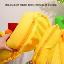 Load image into Gallery viewer, Dogs Bed Cozy Banana Shaped Nest Pets Bed Durable Detachable &amp; Washable Plush Warm Sanctuary for Small/Medium/large Dogs &amp; Cats
