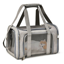 Load image into Gallery viewer, Dog Carrier Bag Soft Side Backpack Cat Pet Carriers Dog Travel Bags Airline Approved Transport For Small Dogs Cats Outgoing
