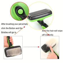 Load image into Gallery viewer, Pet Grooming Tool self cleaning Shedding Comb Pet Hair Removal Brush
