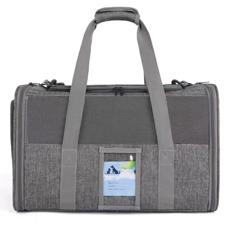 Cat Carrier for Large Cats 20 lbs, Medium Cat Under 25 lbs, Dog Carriers for Small Dogs, Soft Travel Pet Carrier